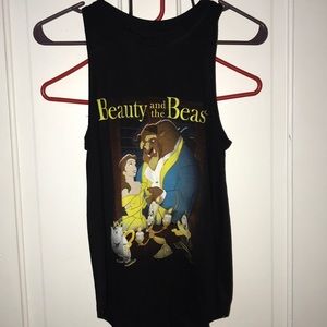 Beauty and the Beast tank top